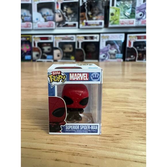BITTY Superior Spider-man 1-Inch Funko Pop Marvel Comics Otto Octavius Doc Ock - Picture 1 of 6